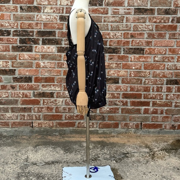 Peddney XL dark blue tankini floral swimsuit top / New with tags! - Picture 9 of 14